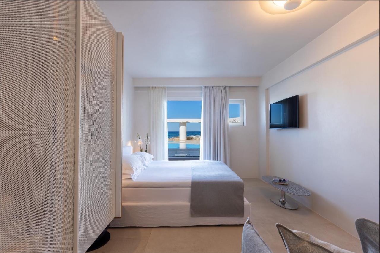 Akrogiali Beach Hotel Apartments Малиа Екстериор снимка