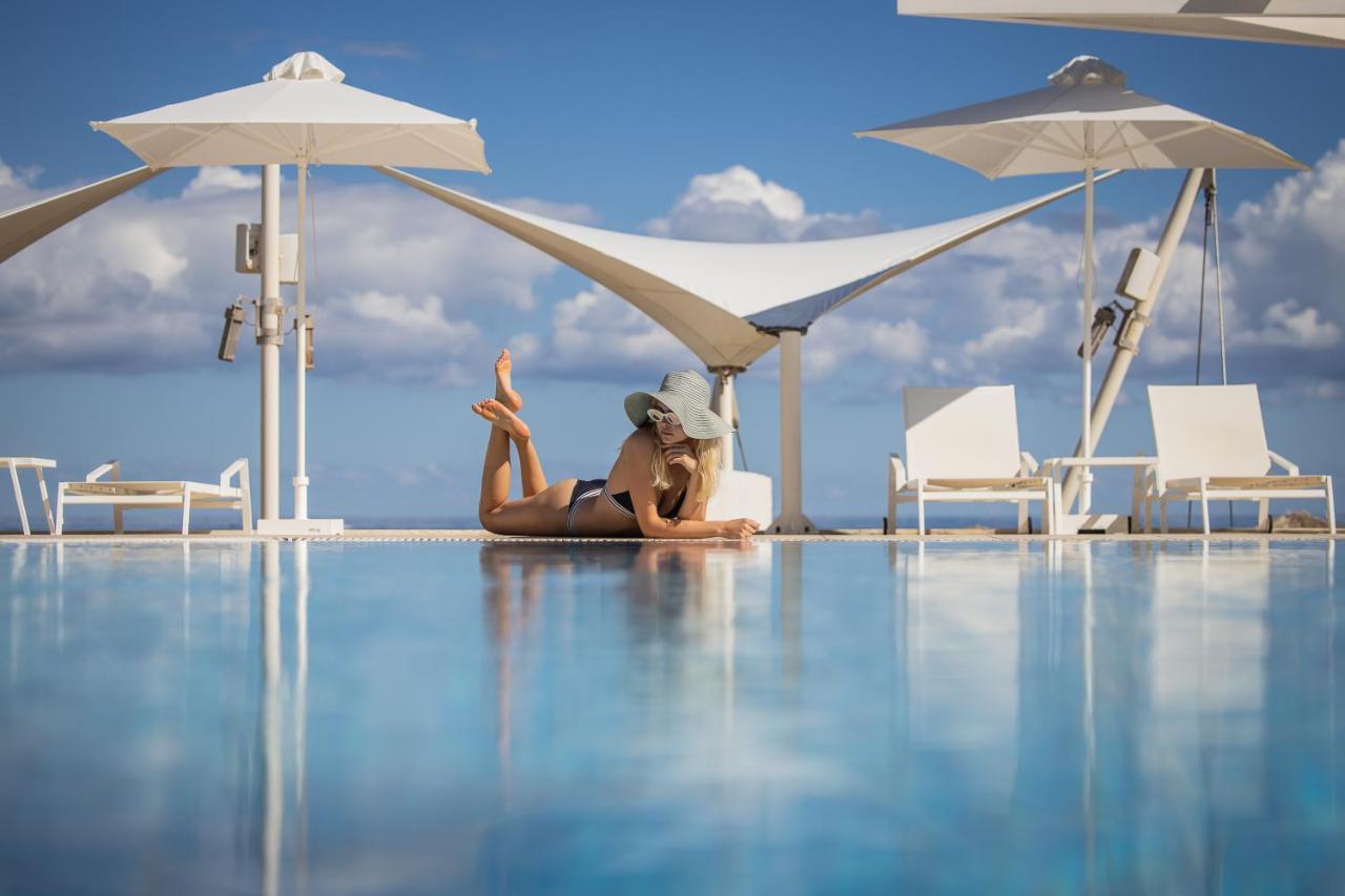 Akrogiali Beach Hotel Apartments Малиа Екстериор снимка