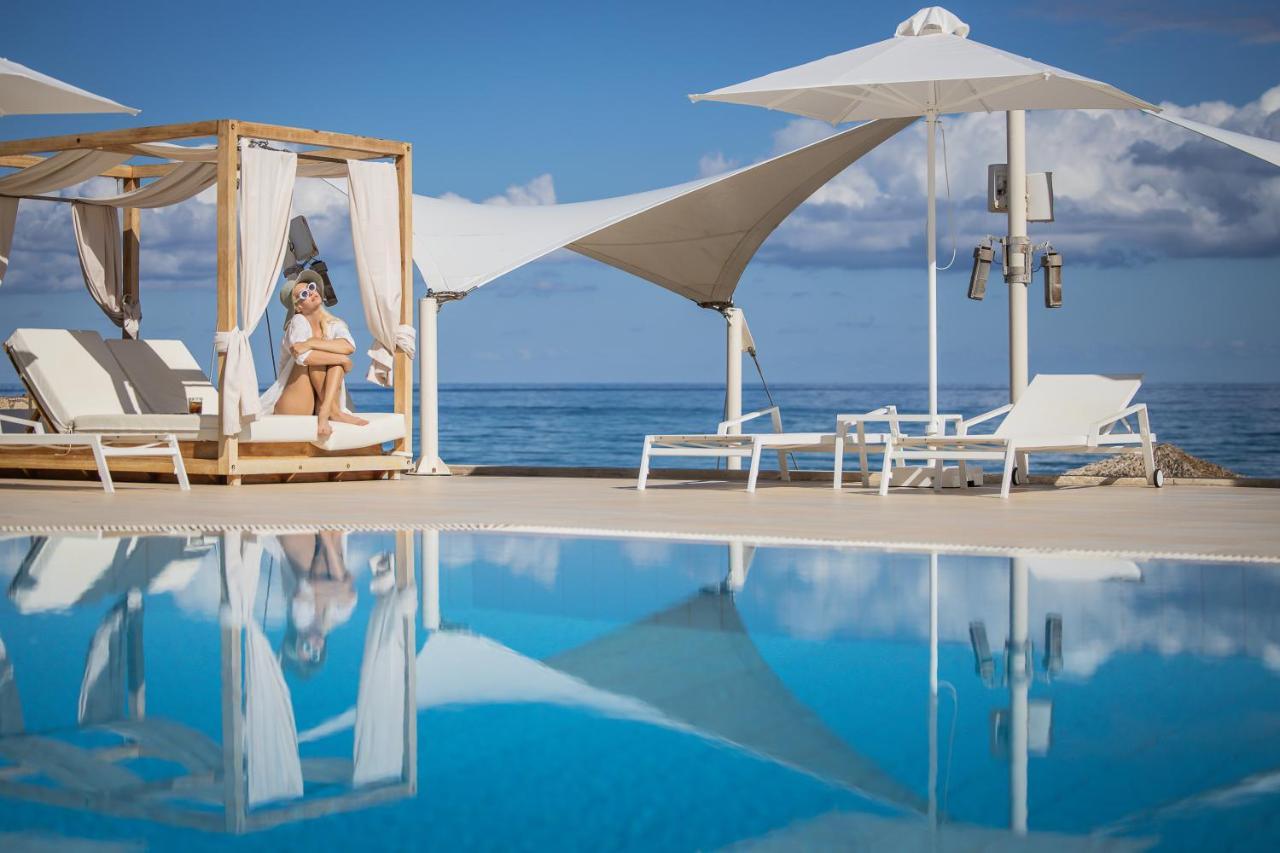 Akrogiali Beach Hotel Apartments Малиа Екстериор снимка