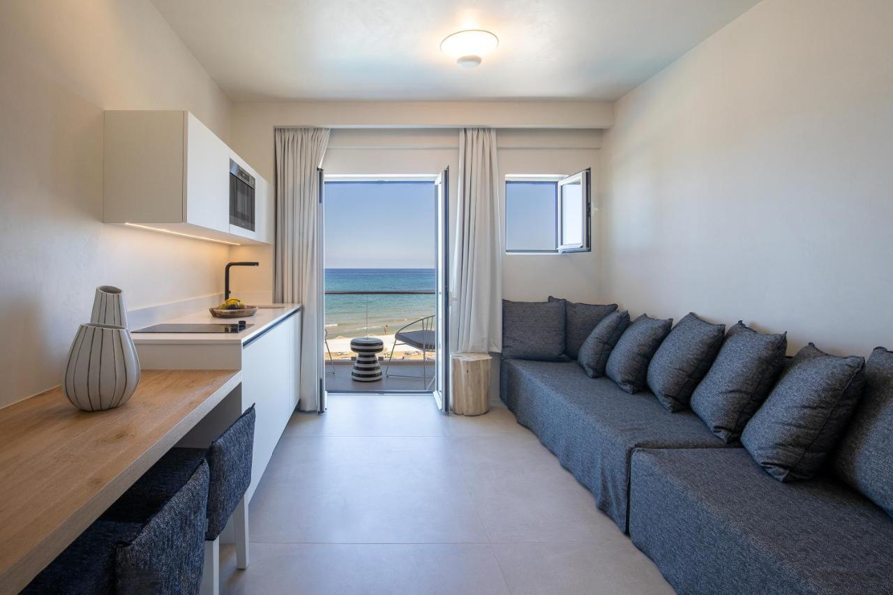 Akrogiali Beach Hotel Apartments Малиа Екстериор снимка
