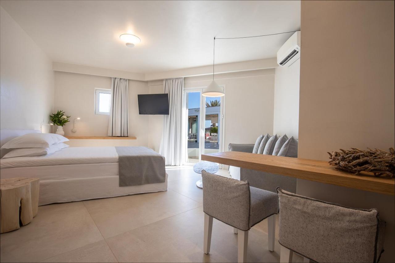 Akrogiali Beach Hotel Apartments Малиа Екстериор снимка