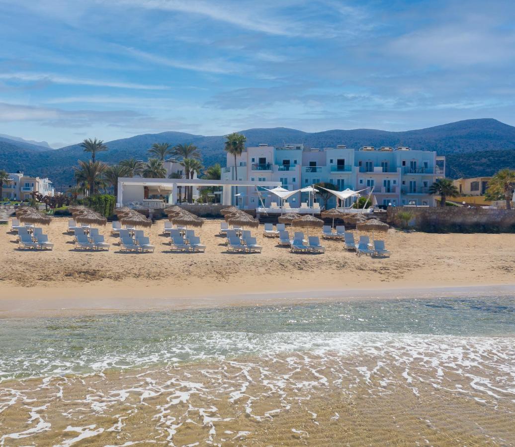 Akrogiali Beach Hotel Apartments Малиа Екстериор снимка