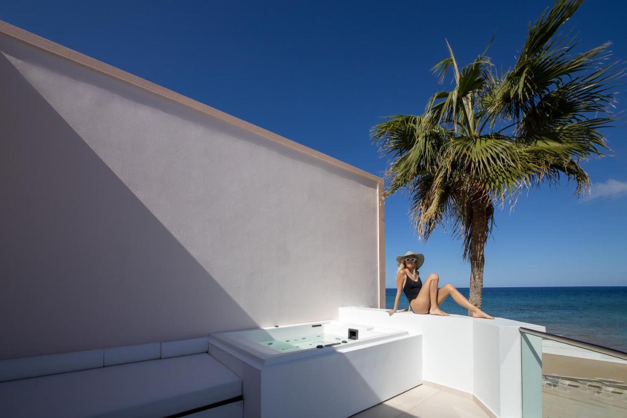 Akrogiali Beach Hotel Apartments Малиа Екстериор снимка